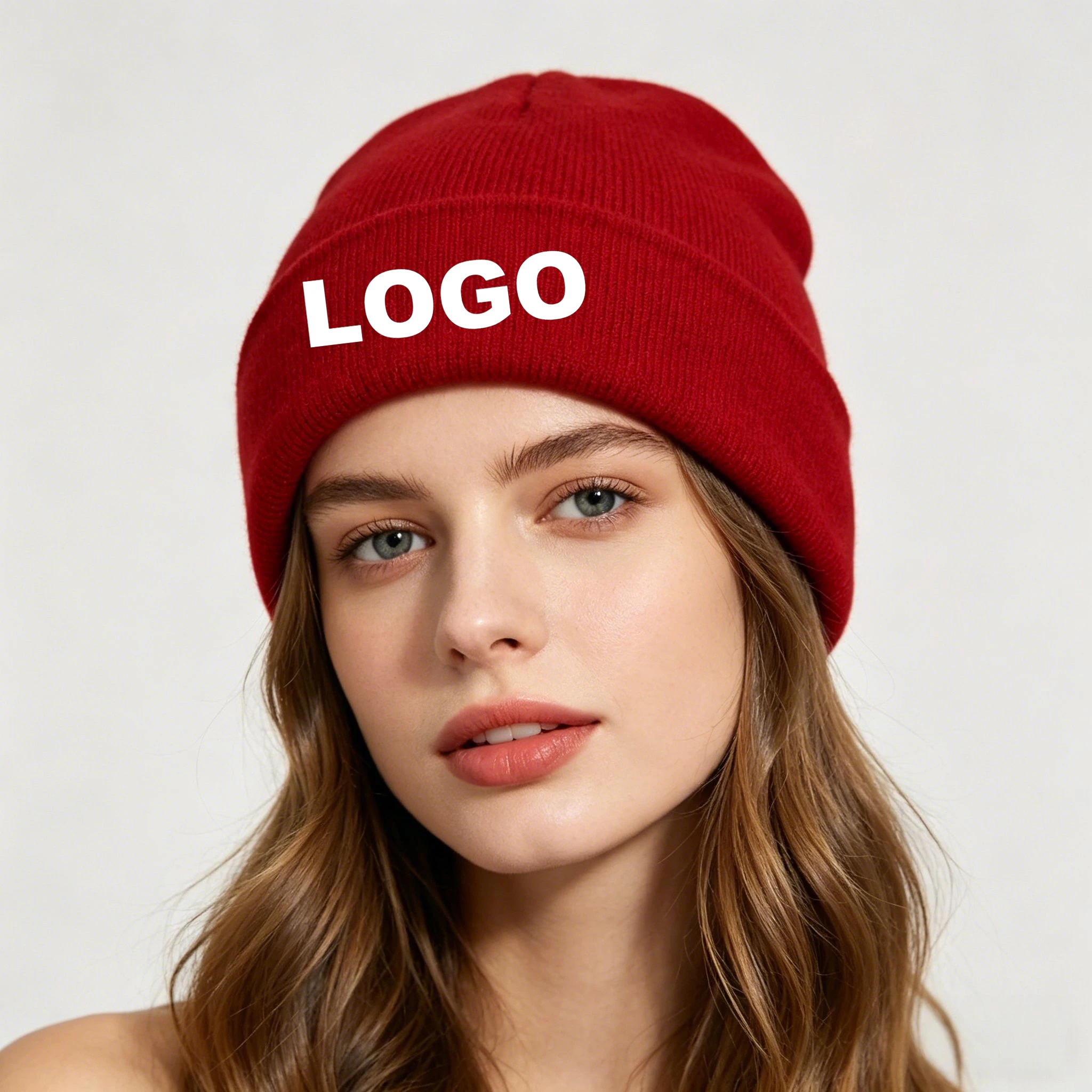 Bonnet tricoté unisexe avec lo - Beanie Cuffed Knit avis et prix