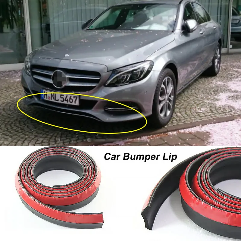 Car Front Bumper Lip Deflector Lips Skirt For Mercedes Benz C E S CLS CLK CLA SLK R170 R171 R172 W203 W210 W211 W204 A200 A180