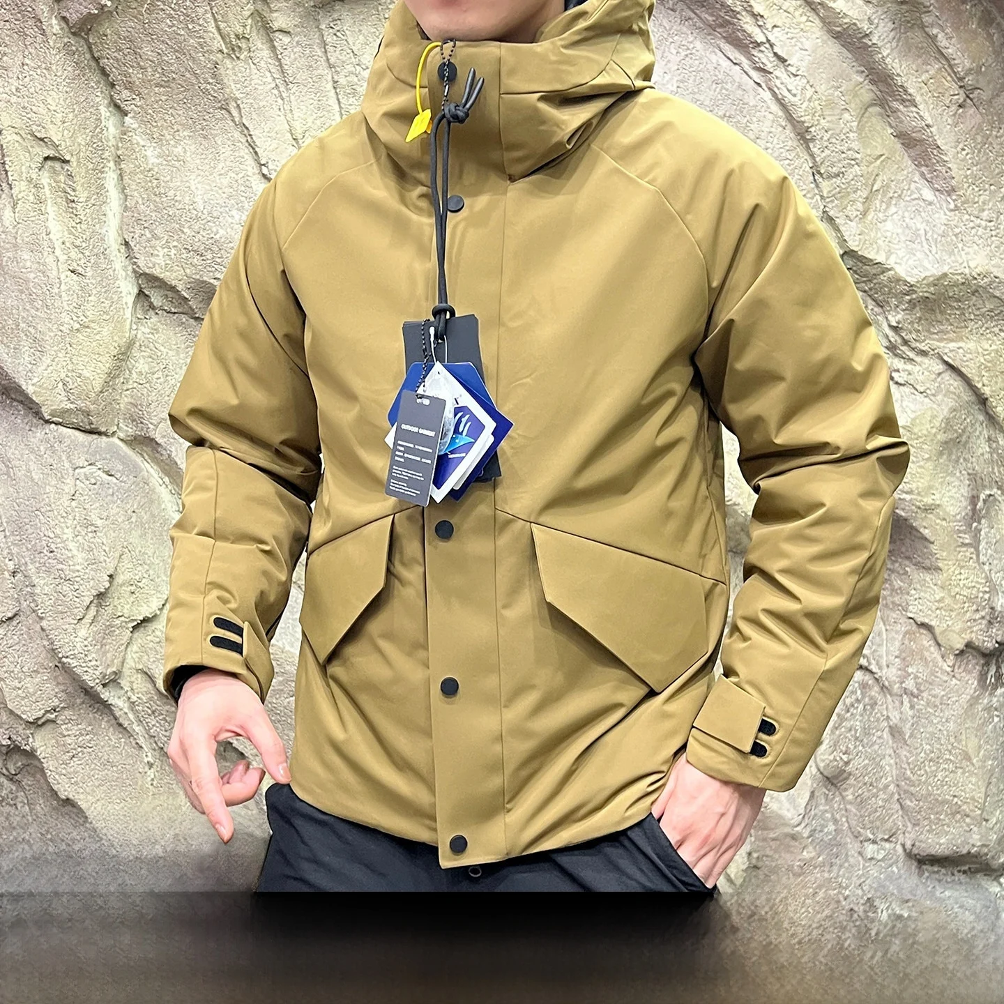 

Высококачественная мужская пуховая куртка для активного отдыха с подогревом, утепленная, теплая, ветрозащитная, водоотталкивающая, стандартный крой