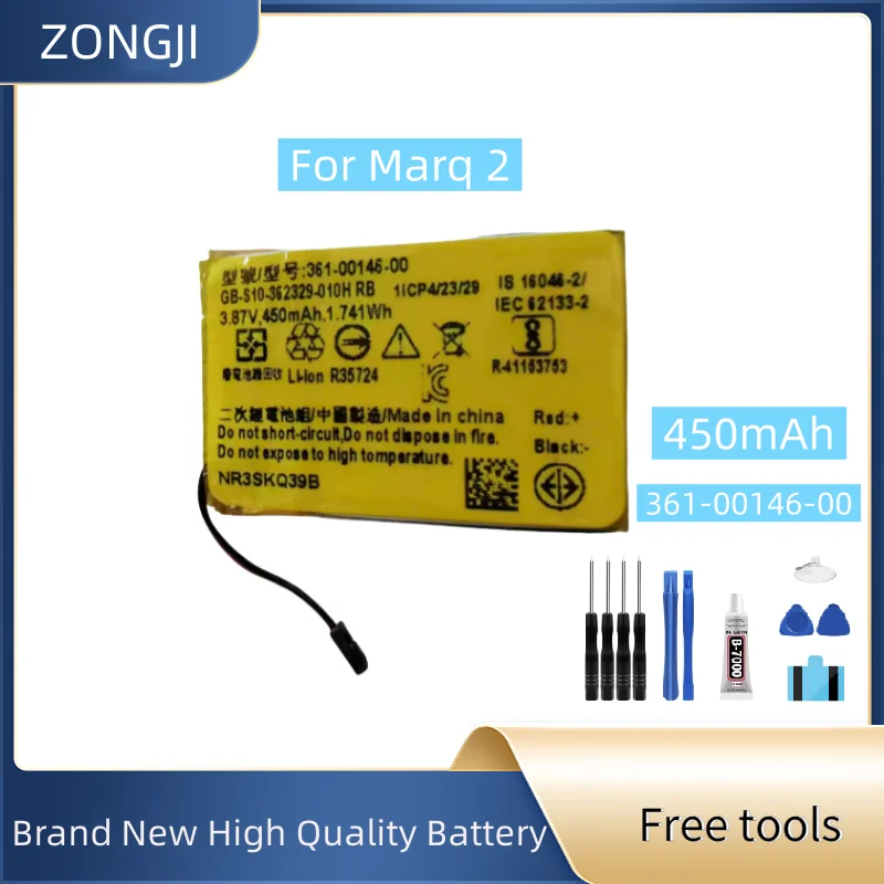 

Новый аккумулятор 361-00146-00 для часов Marq 2 Marq2 GB-S10-362329-010H 1ICP4/23/29 аккумулятор + бесплатные инструменты
