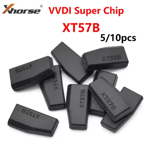 5 10 unids/lote Xhorse VVDI Super Chip XT57B herramienta de programación de llaves todo en uno-duplicado y compatible con llaves de coche, transpondedores, llaves inteligentes