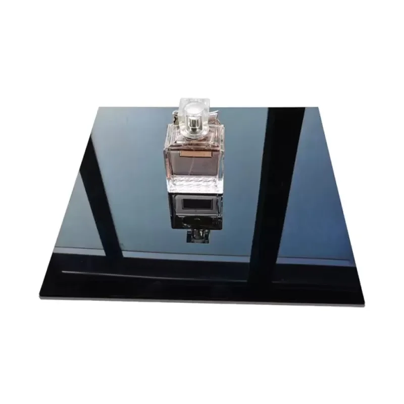1 Placa de Acrílico Negro Brillante, Plexiglás Grueso Grabado, Placa de Difusión de PC para Decoración del Hogar y Uso Comercial