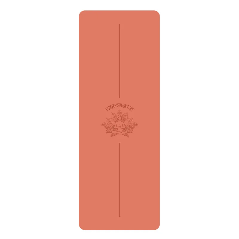 ยางธรรมชาติเสื่อโยคะ Professional Lotus รูปแบบ PU เสื่อโยคะสิ่งแวดล้อมวัสดุกีฬาพิลาทิส Reformer 183 ซม.* 68 ซม.* 5 มม.