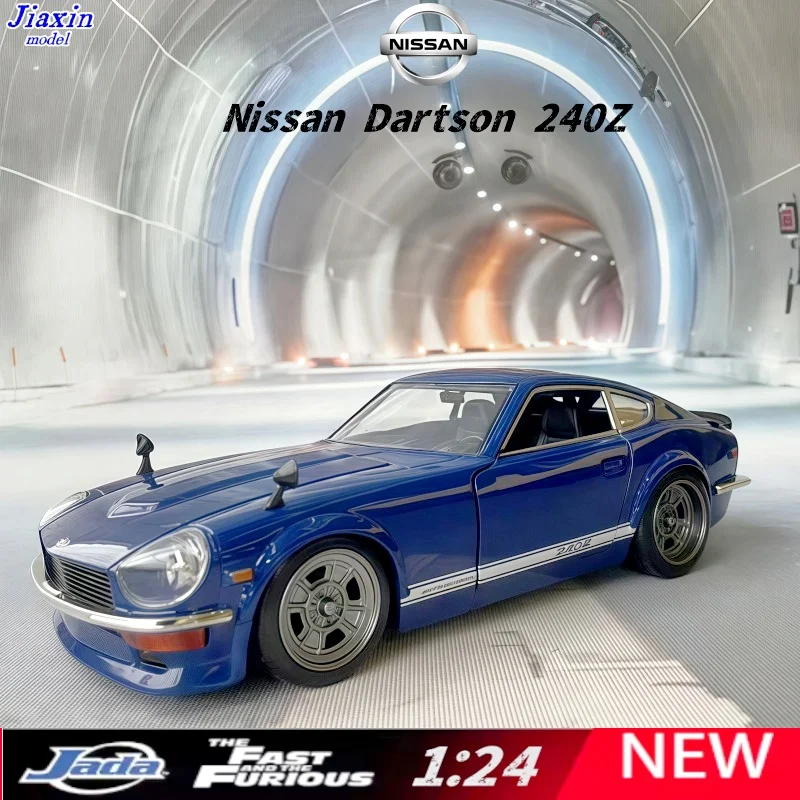 

Jada 1:24 Nissan 240Z редкая коллекция моделей автомобилей из сплава Nissan G в подарок