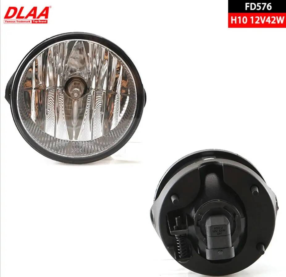 Car Bumper Headlight For Ford Expedition Fog Light 2008~2014 Halogen Bulb 4300K Wire Of Hanress Headlamp For Expedition Fog Lamp