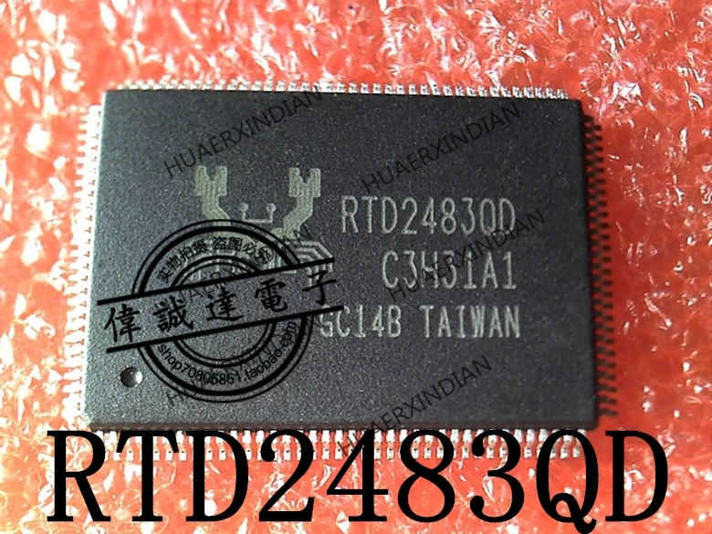 

New Original RTD2483QD-GR RTD24830D RTD2483 TQFP128