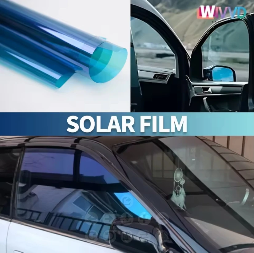 1.52mX30m High Quality Korea Material Chameleon Windscreen Window Sun Solar Car Tint Film Light Color Change Protection Sticker