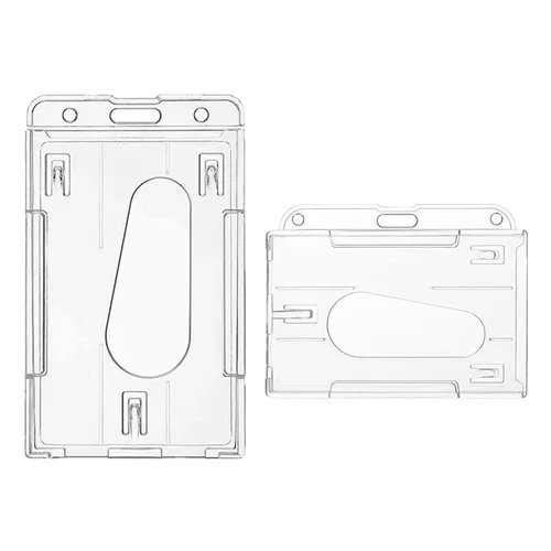 Etiqueta de identificación, funda transparente para permiso de trabajo, funda para tarjeta de trabajo comercial, funda para tarjeta de trabajo, soporte para tarjetas de crédito