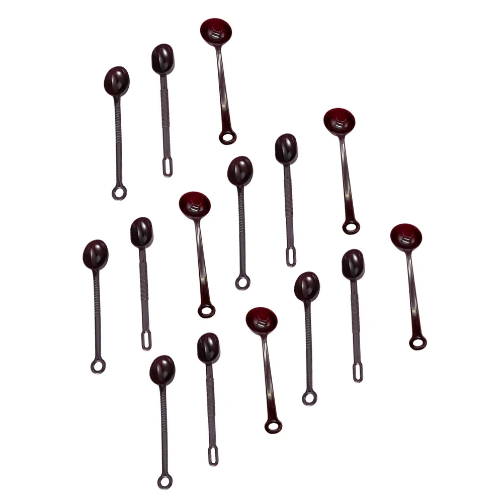 

15 Pcs Teaspoon Plastic Tablespoon Milk Powder Scoop Coffee Measuring Practical