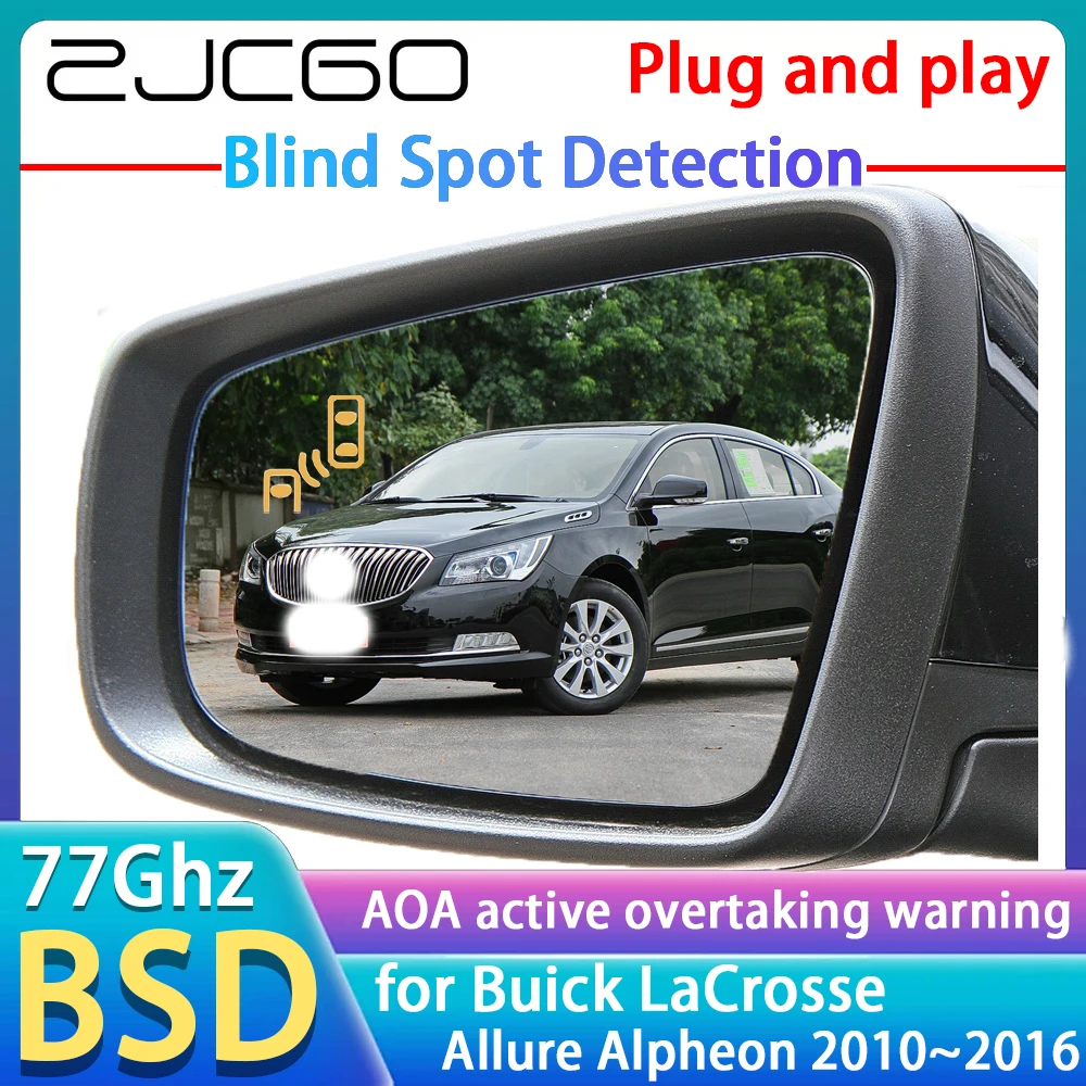 

77GHz Radar Detector BSD Blind Spot Detection Alert Mirror Assistance Accessories For Buick LaCrosse Allure Alpheon 2010~2016