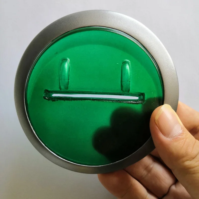 3D printing Atm parts atm machine card reader atm green bezel with circle frame