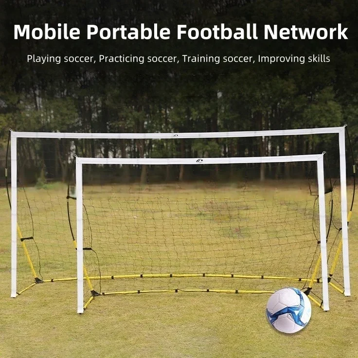 휴대용 축구 게이트 접이식 간단한 이동 작은 목표 해변 축구 게이트 학생과 어린이 훈련 축구 기차 야외