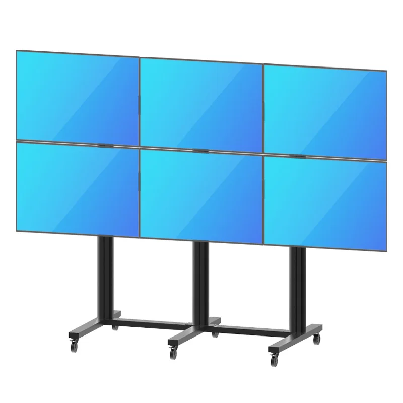 Scherm Video Muur Vloerbeugel Landschap Wielbasis (3*2) (AW 600)