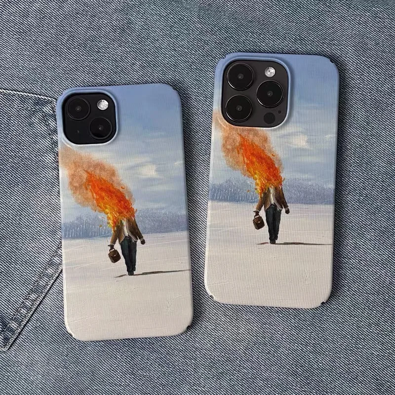 

Destruction Bar Performance Art Case for IPHONE 17 16ProMax 15 14 13 12 11 PRO Plus Acrylic TPU Two in One Magnetic Phone Cases