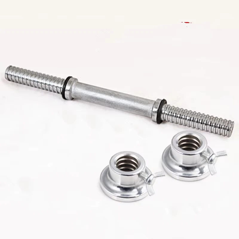 Mancuernas roscadas 25 mm para gimnasio en casa con abrazaderas