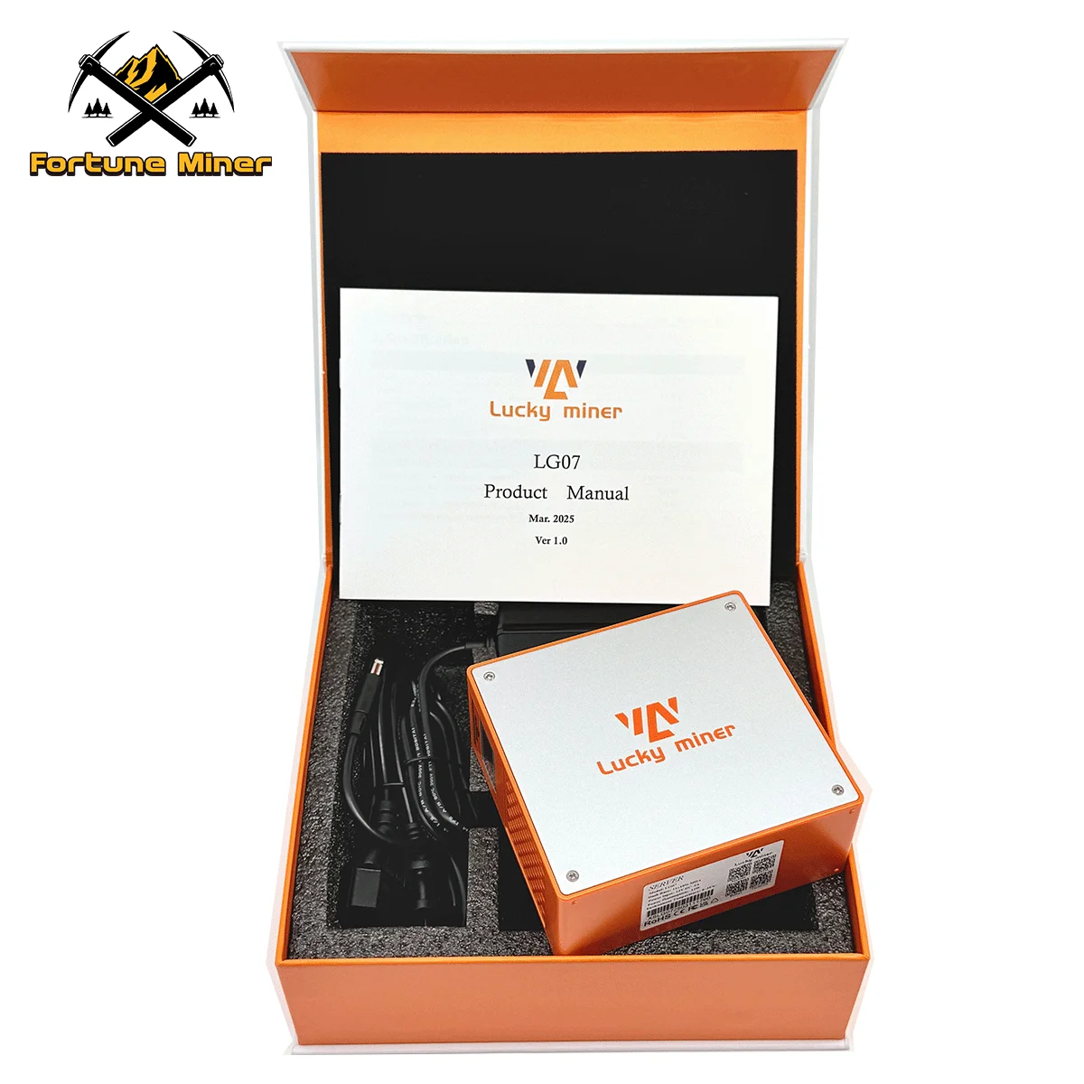 

Bitcoin Miner Lucky Miner LV07LG07 1TH/S SHA256 12W Low Power Noise BTC Solo Miner Lottery Crypto Mining Machine Home Office Use