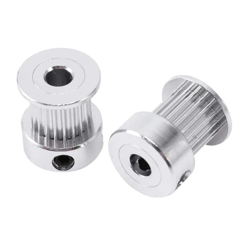 

ABJT 20 Teeth 2GT Timing Synchronous Pulley Bore 5mm for Width 10mm 2M GT2 Belt Small Backlash 20T 20Teeth 10Pcs