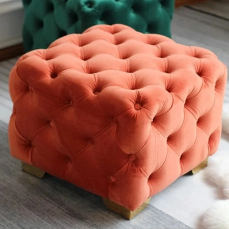 Shoe Changing Entrance Foot Nordic Stool Bench Portable Vanity Seat Light Luxury Sofa Chair Functional Furniture