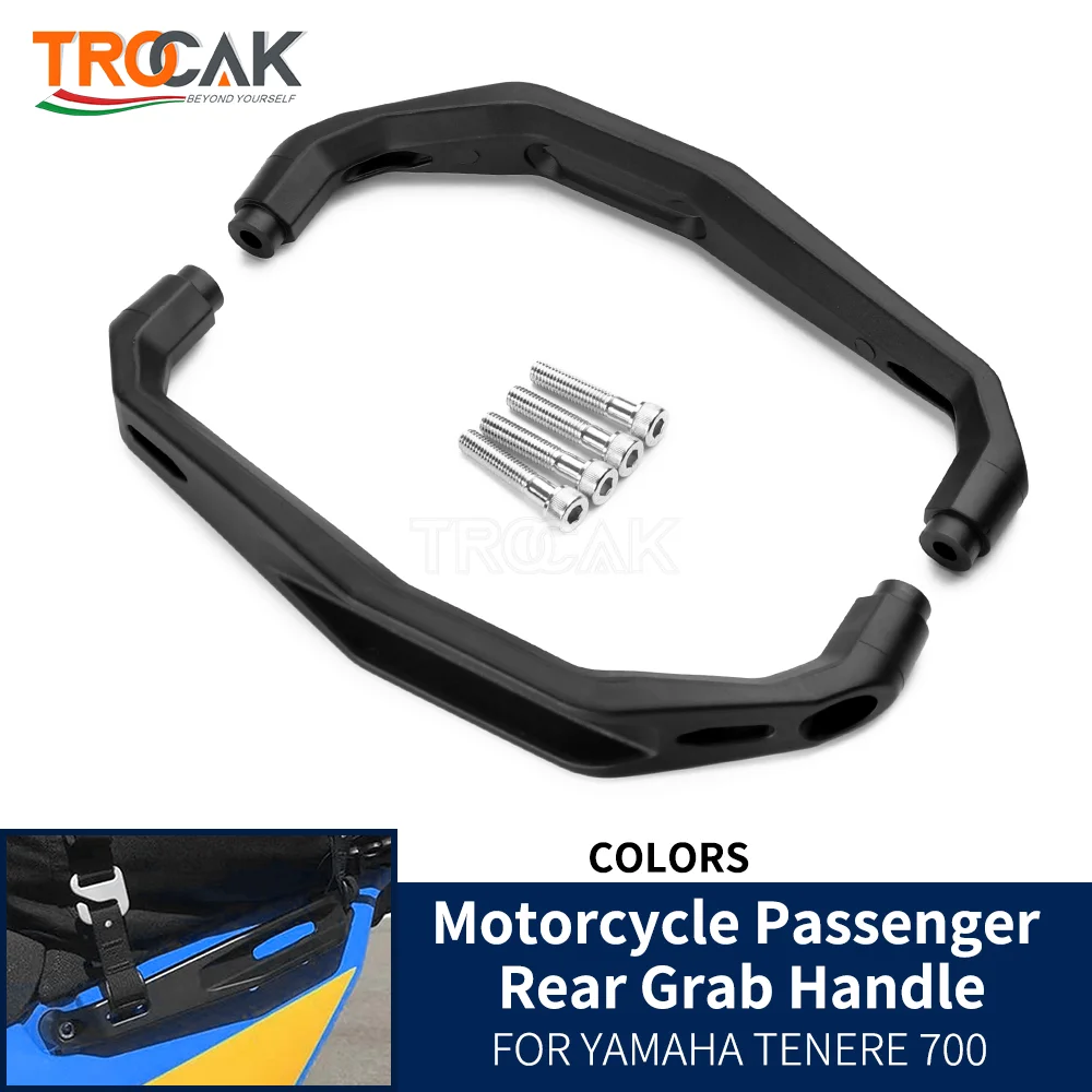 

2026 2025 For Yamaha Tenere 700 Tenere700 XT700Z XT 700 Z Motorcycle Passenger Rear Grab Handle Seat Hand Handle Grab Bar Rail