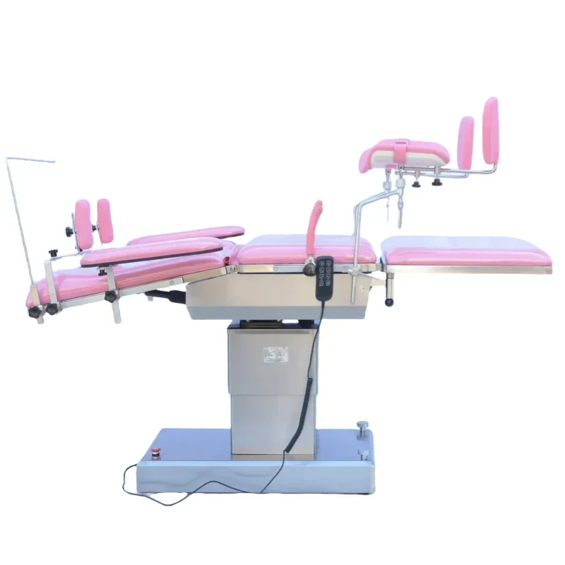 

Competitive Price Hospital Electric Gynecological Obstetric Adjustable Operating Examination Delivery Table