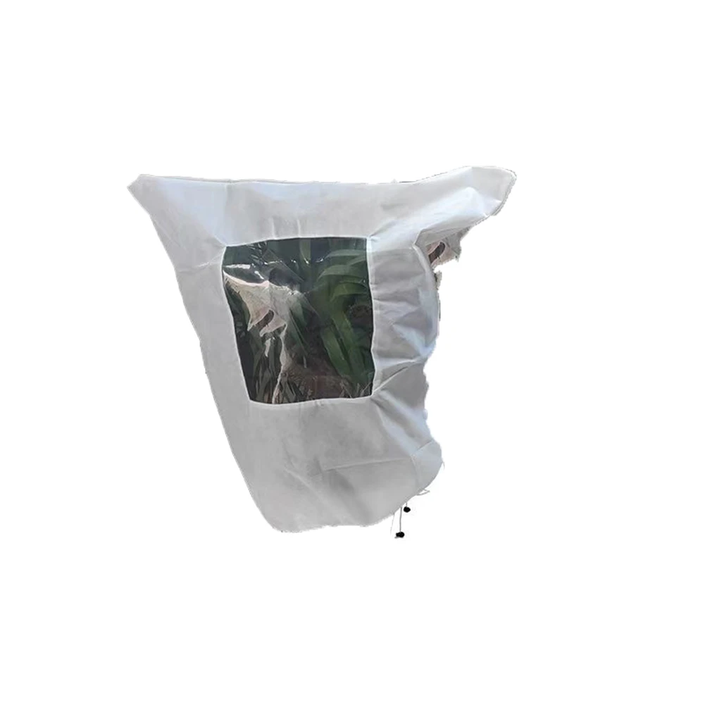 Frost Cover Insulated Non-Woven Fabric Flexible Sizing Options Lightweight Non-Woven Fabric Plant Cover 100x100cm