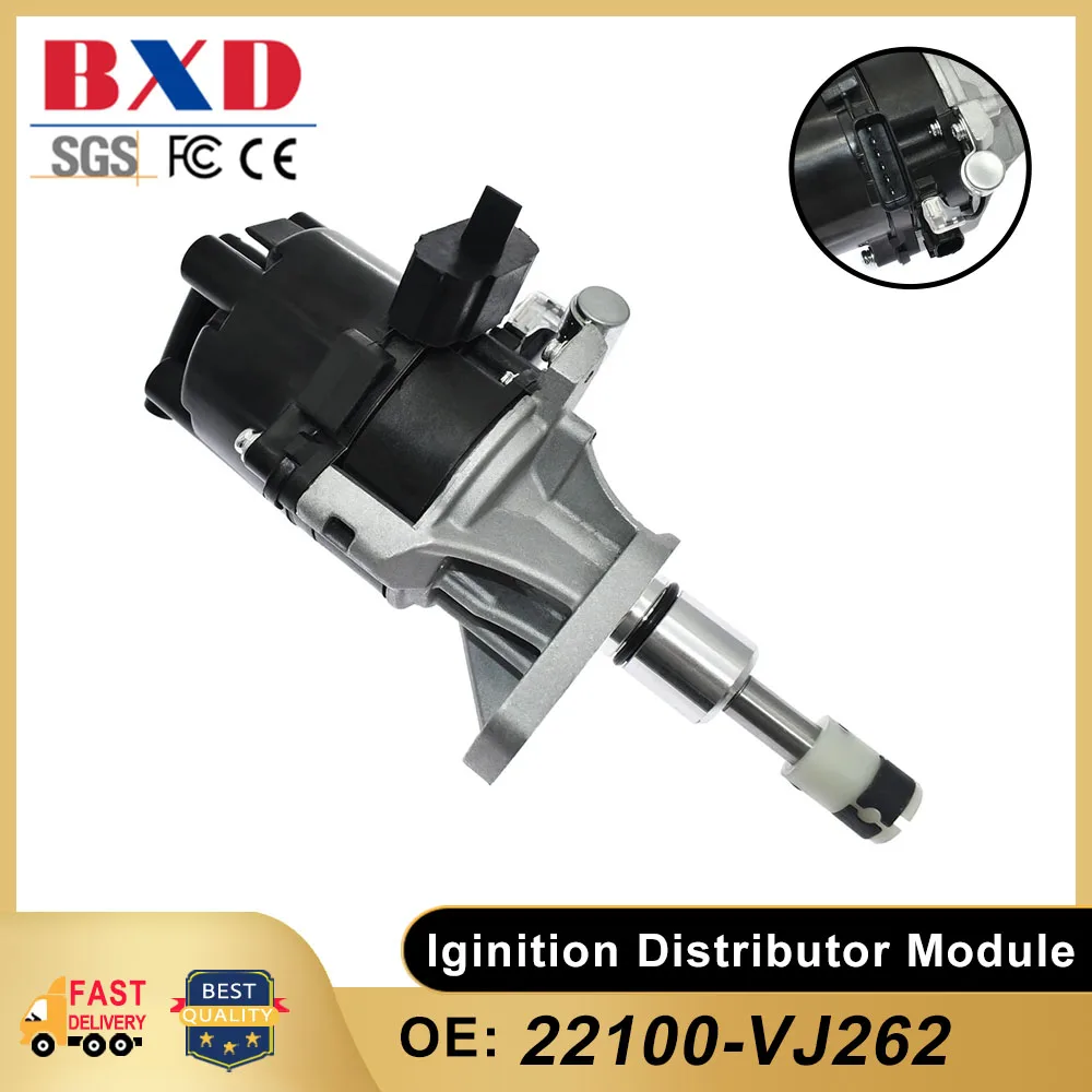 Ignition Distributor 22100-VJ262  For Nissan Navara D22 KA24DE 2.4L 4CYL 99up 22100VJ262 T2T62071 22100VJ285