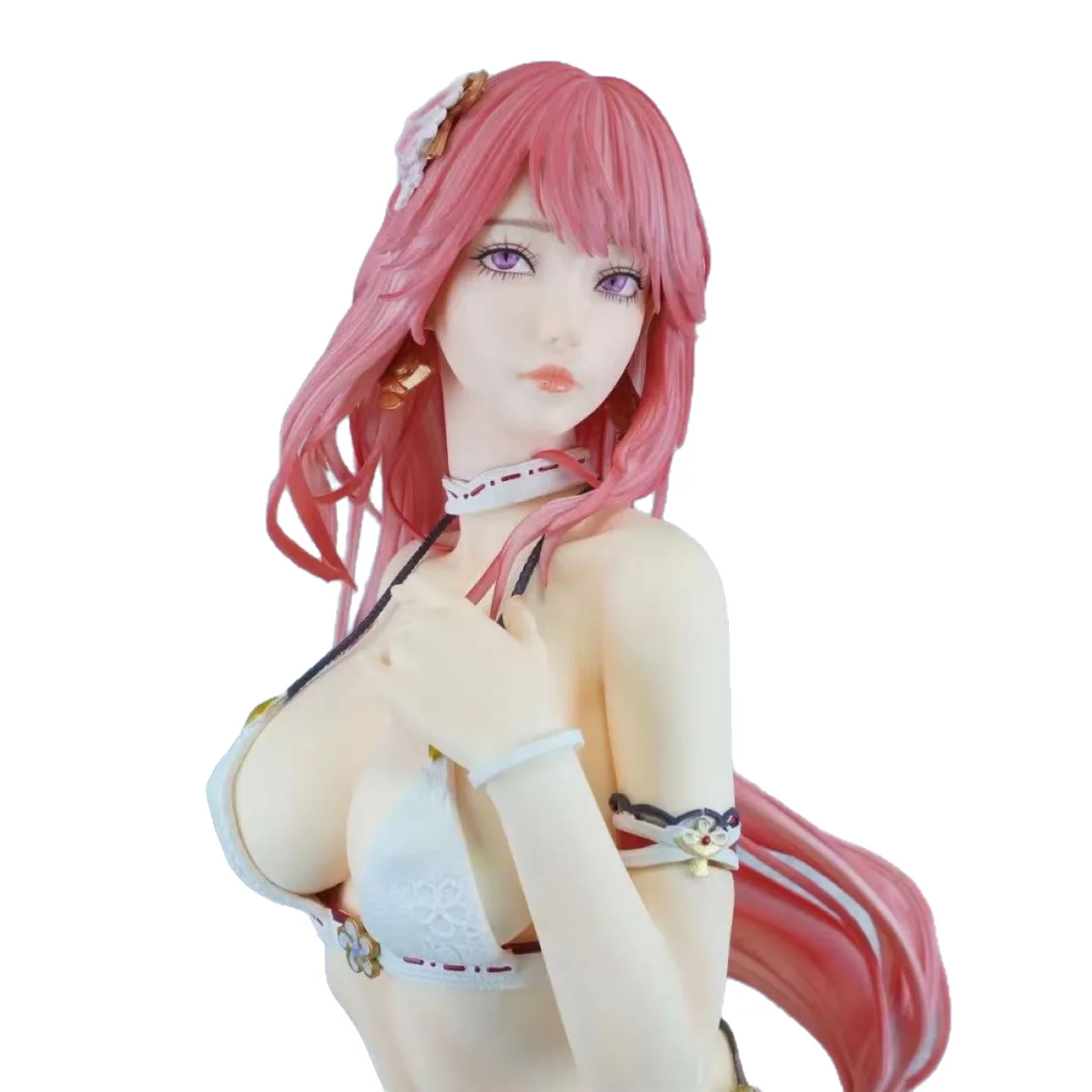 50CM Genshin Impact FA Yae Miko In A Bathing Suit Beautiful Girl Anime Handmade Action Figures Desktop Case Decoration Ornament