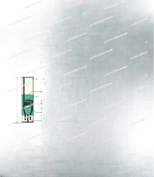 Suitable for Electrochemical Heavy Metal Detection Gold Electrode, Low Oxidation Peak Potential Below 0.2V Screen-Printed Sensor