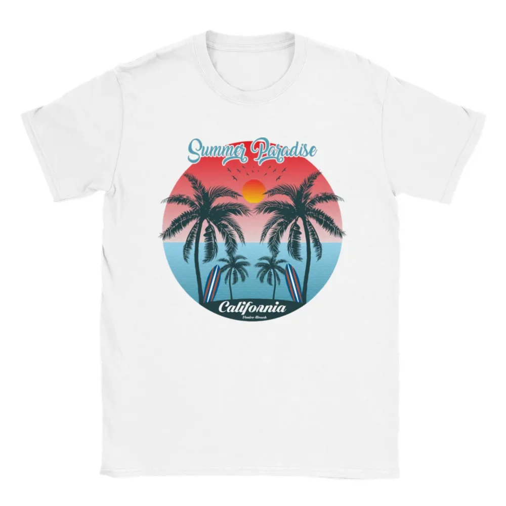 Summer Paradise - Venice Beach California - Vaca - Unisex Crewneck T-shirt