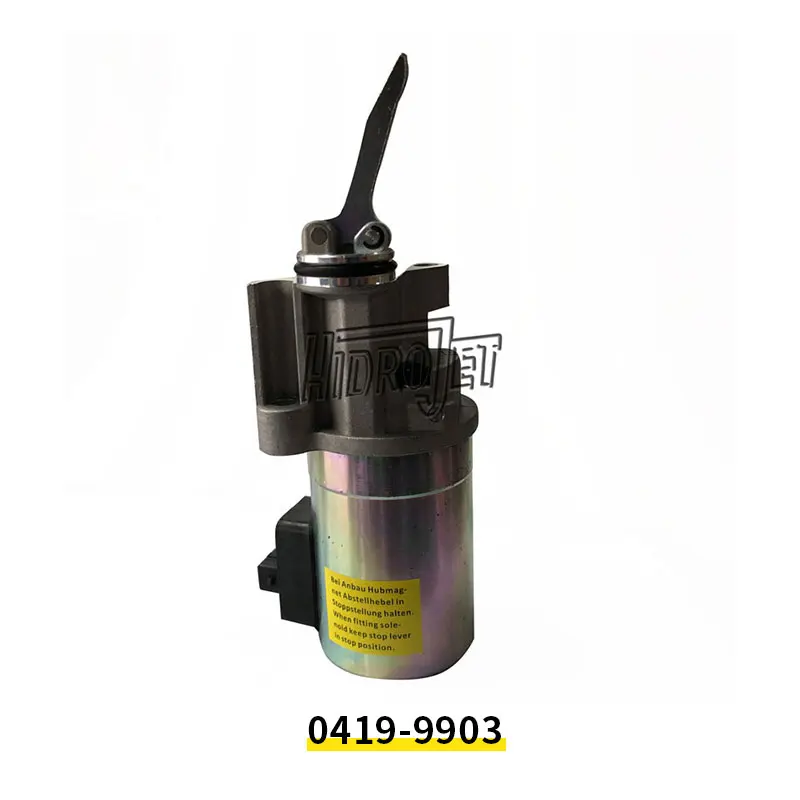 

Close 24V solenoid valve 0419-9903 for Deutz engine 04199903 solenoid valve