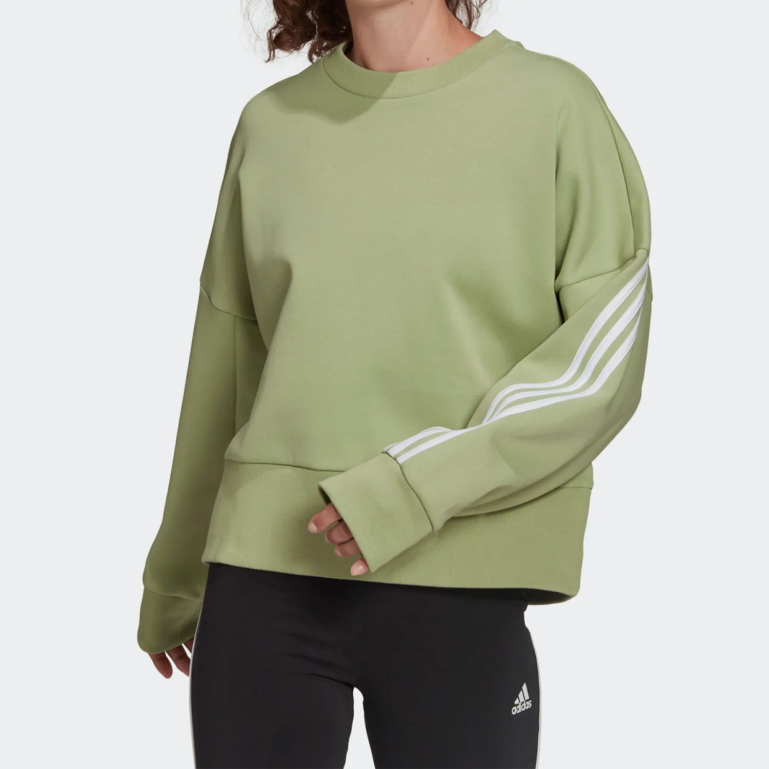 Adidas Originals New Season Women's Comfort Round Neck Sweatshirt HC1639