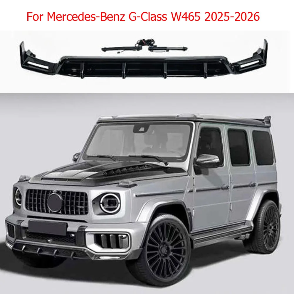 For Mercedes Benz W465 positive G-Class 2025-2026 Front Bumper Lip Splitters Rear Diffuser Spoiler Body Kits