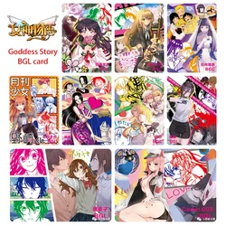 Goddess Story 10M02 BGL series Hancock Anime character bronzing collection flash card Board game toys Christmas birthday gift