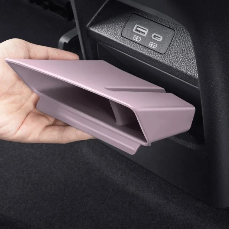 Suitable for BYD Song Plus Dmi Central Control Rear Out Trend Storage Box EV Car Finishing Storage Box Supplies Accessories