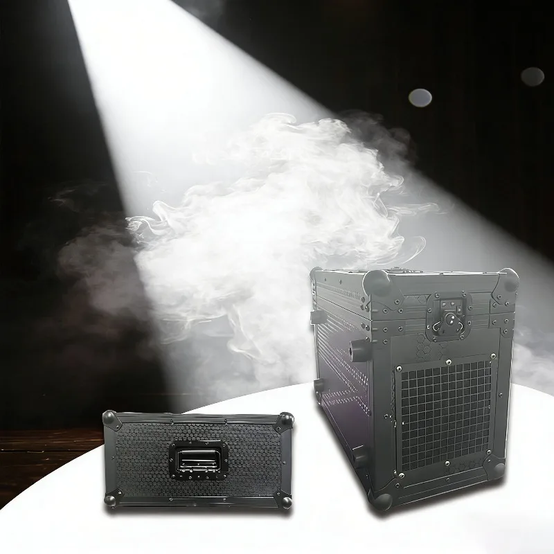 DMX512 Haze Machine 2000W Power Fog Machine 18000CUFT/min Coverage DMX  Programmable Control for Professional Stage Performances