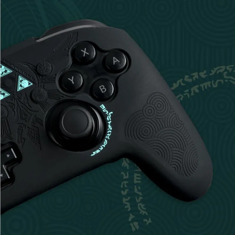 Juego caliente de silicona suave Shell Gamepad pegatina Protector de la piel para Nintendo Switch Pro funda de controlador pulgar Stick Grip Cap Cover