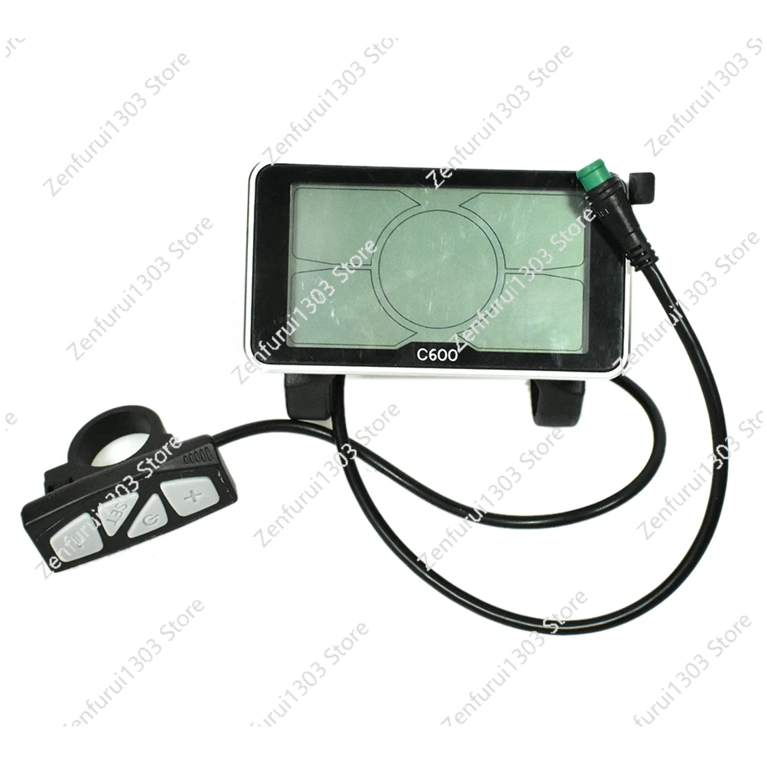 

A06R 24V 36V 48V LCD C600 Big 4 Inch Big Screen Electric Bicycle Display with Waterproof Connector