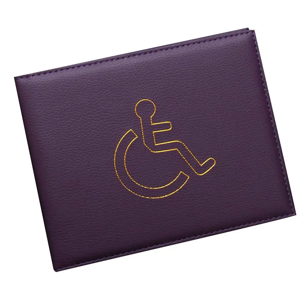 Wallet Document Protection Sleeve Disable Badge Permit Display Cover Disabled Blue Badge Holder Hologram Safe Protection Cover