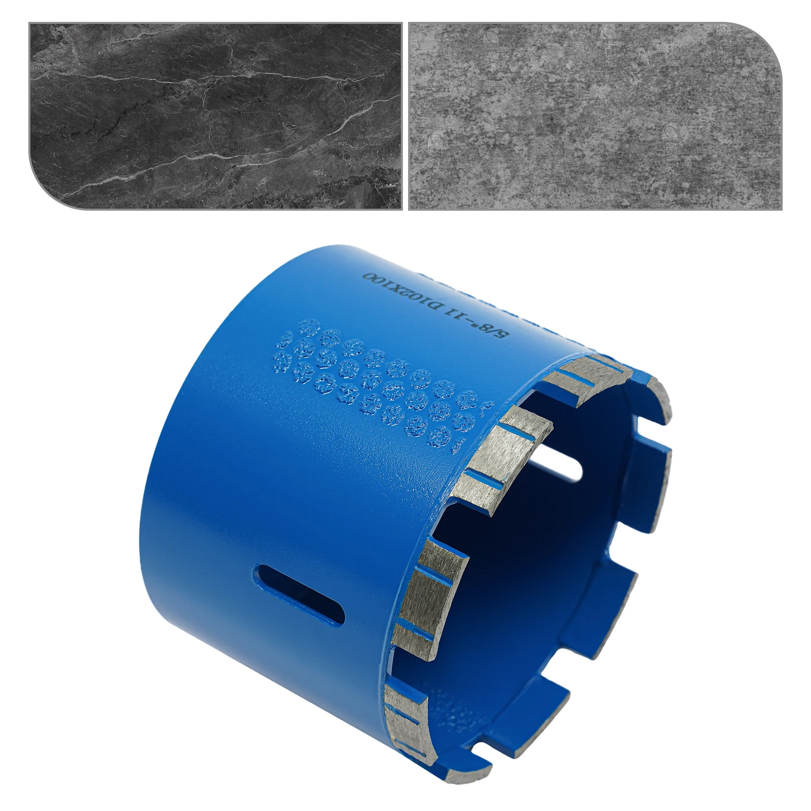 60-70 мм открывалка для синего мрамора, алмазная кольцевая пила, колонковое сверло для мрамора, гранита, кирпича, плитки, керамического сверления бетона, инструменты «сделай сам»