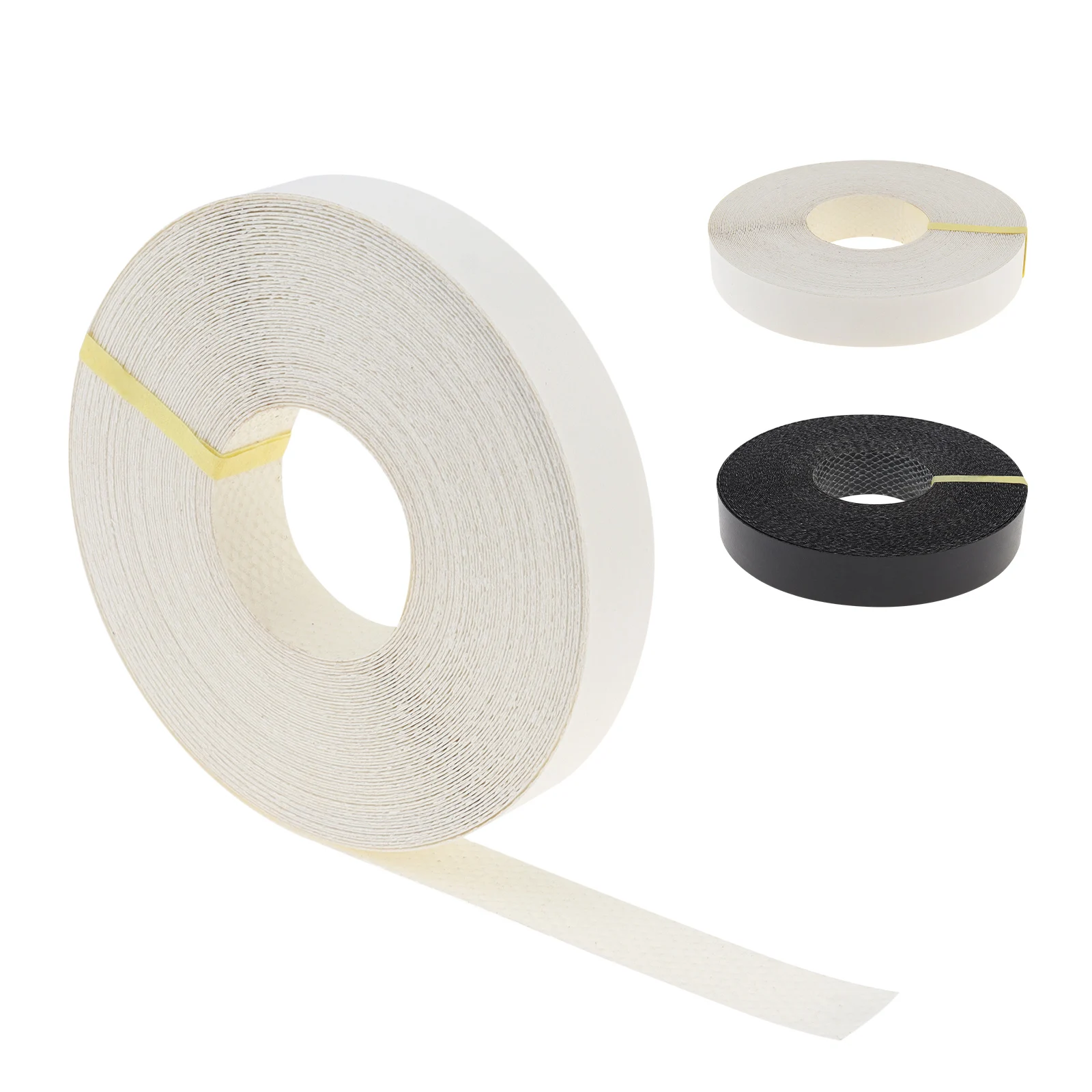 1.9 cm X 15m Hot Melt Adhesive Melamine Edge Banding Flexible Veneer Edging for Plywood Table / Cabinet, Pre-glued Veneer Edging