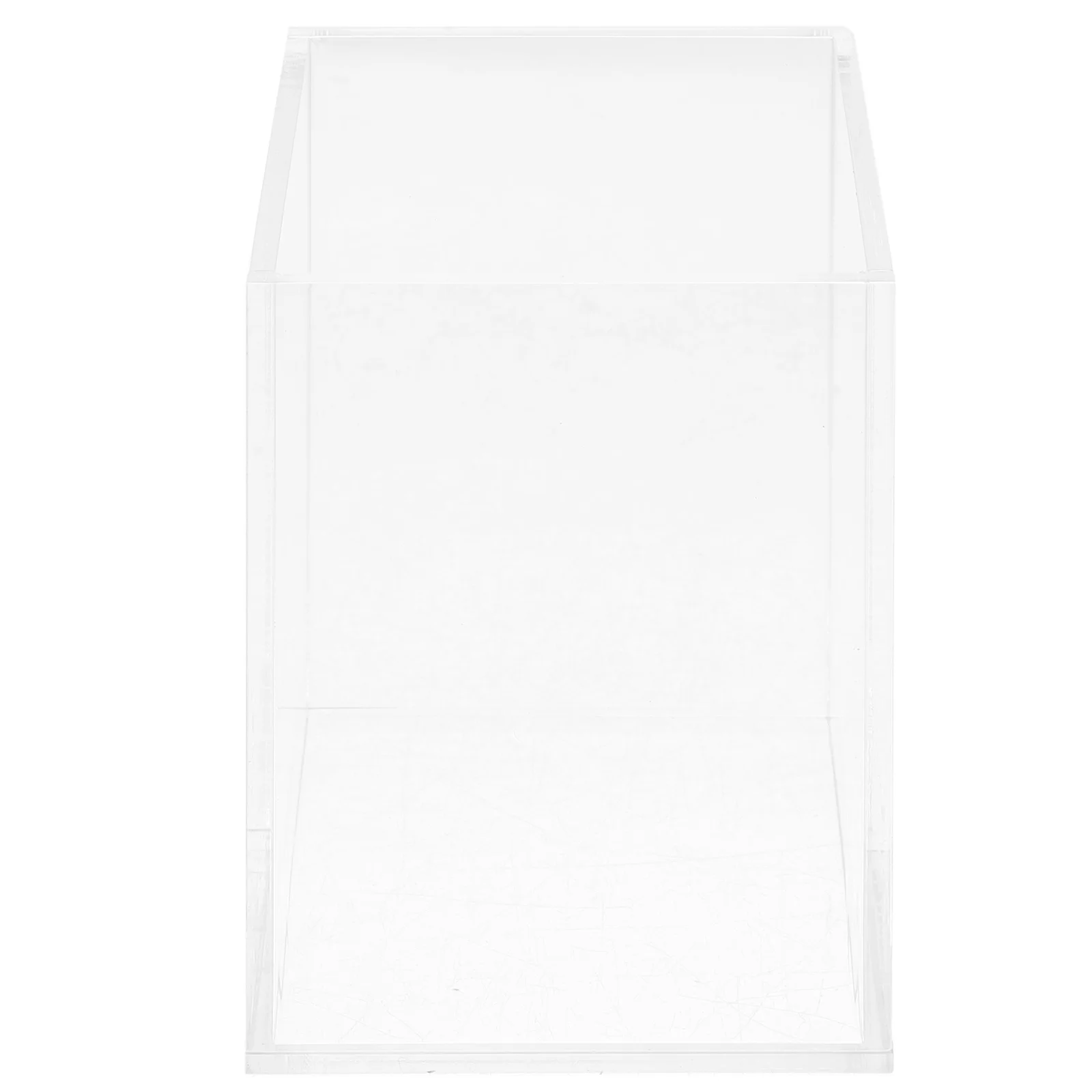 2-teiliger Schreibtisch-Stifthalter, Acrylilc Organizer, Aufbewahrung, Bleistift, Büro, für Dose, transparent