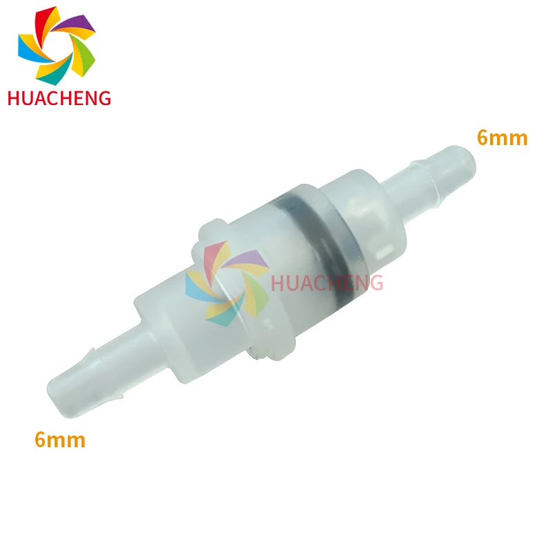 4Pcs Printer Ink Tube One-Way Valve Pipe Connector for Large Format Printer Ink Bottle Supply System