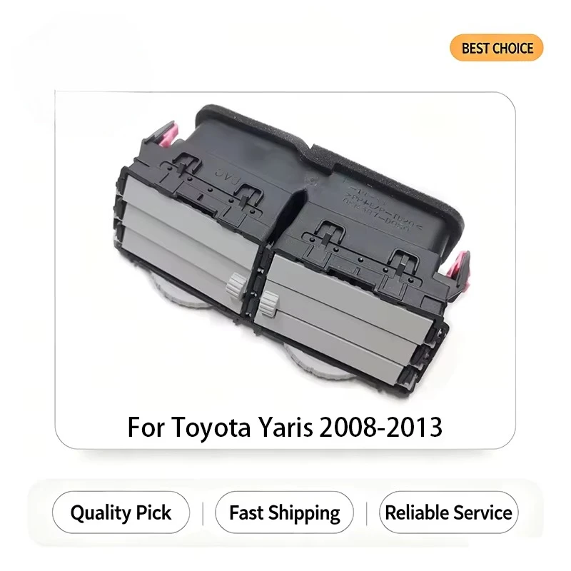 Interior Accessories Air Conditioning Outlet Grille Assembly For Toyota Yaris 2008-2013 Air Outlet Wear Parts Replacement