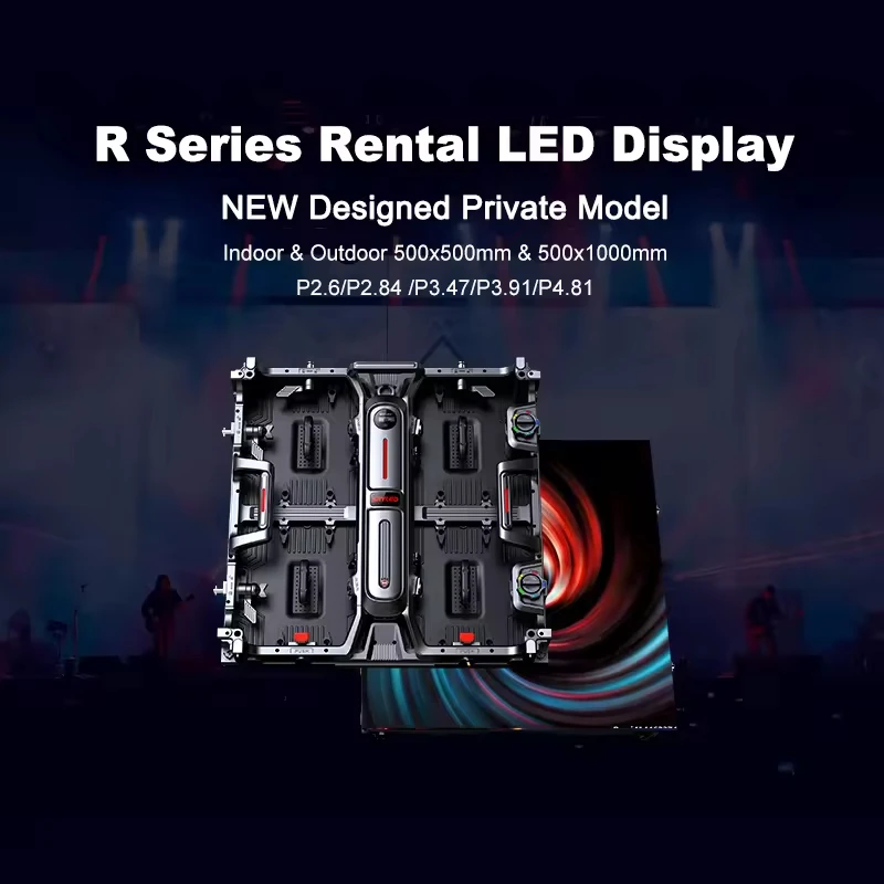 Factory price Outdoor LED display screen panel size 500*500mm or 500*1000MMP3P3.91LED video wall