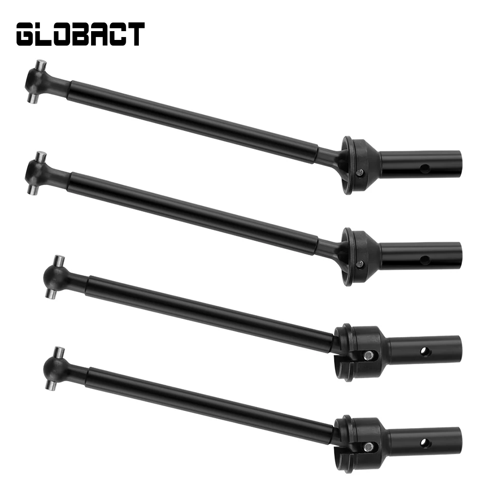 GLOBACT Steel Front Rear Drive Shafts for 1/7 ARRMA INFRACTION 6S LIMITLESS 1/8 TYPHON 6S TLR TUNED Upgrade Replace ARAC3984
