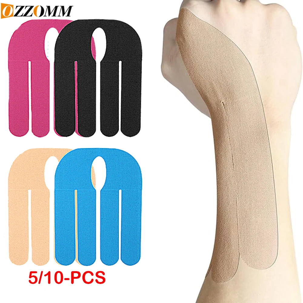 5/10PCS Elastic Wrist Tape - Sports Support for Baseball, Soccer, Bowling & Carpal Tunnel Relief | Fast Shipping