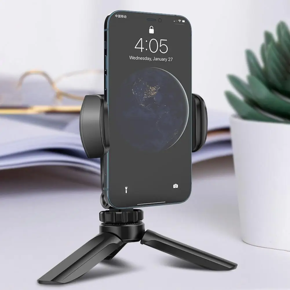 K550 Tripod Stable Multi-function Phone Accessory Easy Installation Silicone Phone Support Stand for Live Streaming