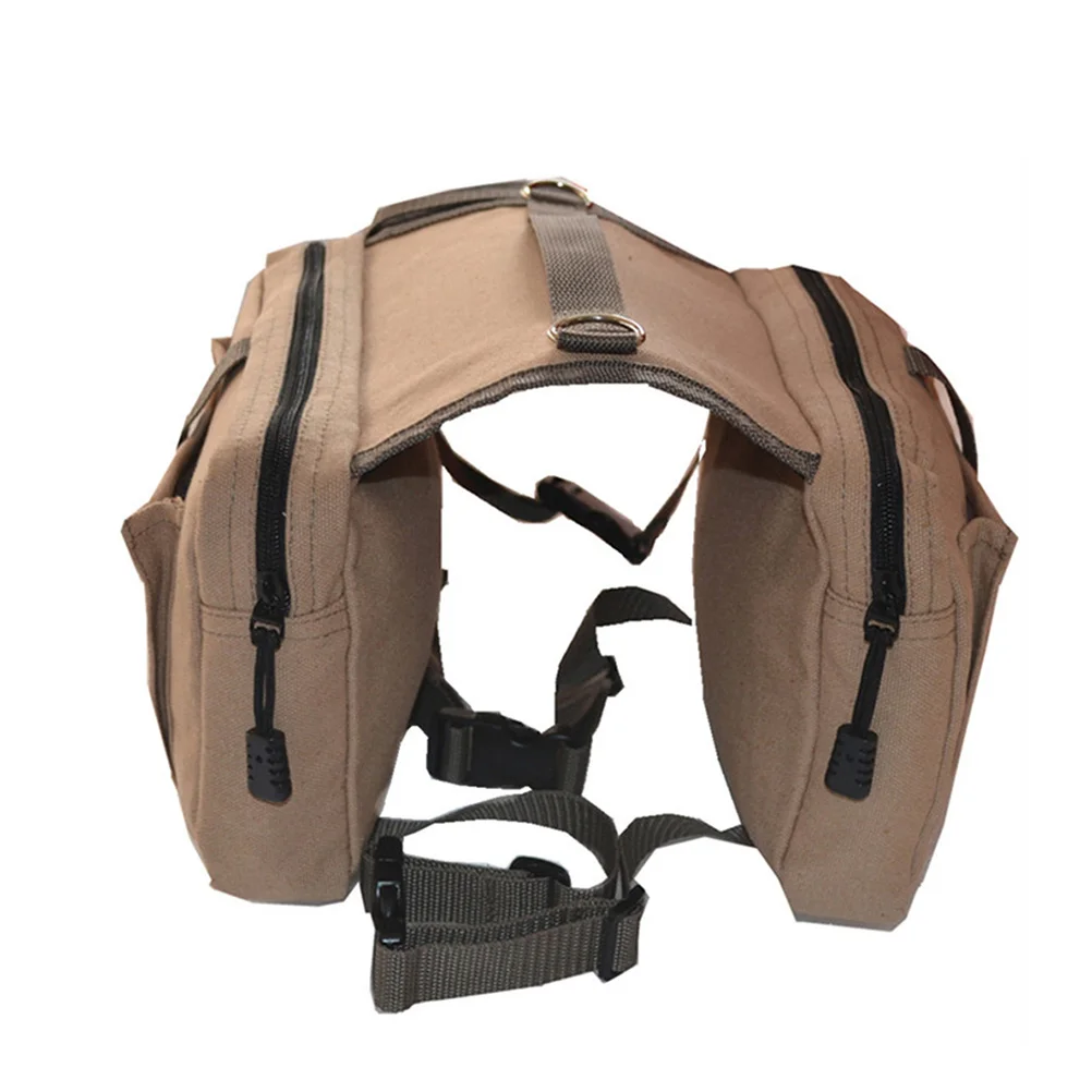 

Travel Backpack Large Adjustable Saddlebag Durable Outdoor Hiking Camping Saddlebag Backpack for Pet