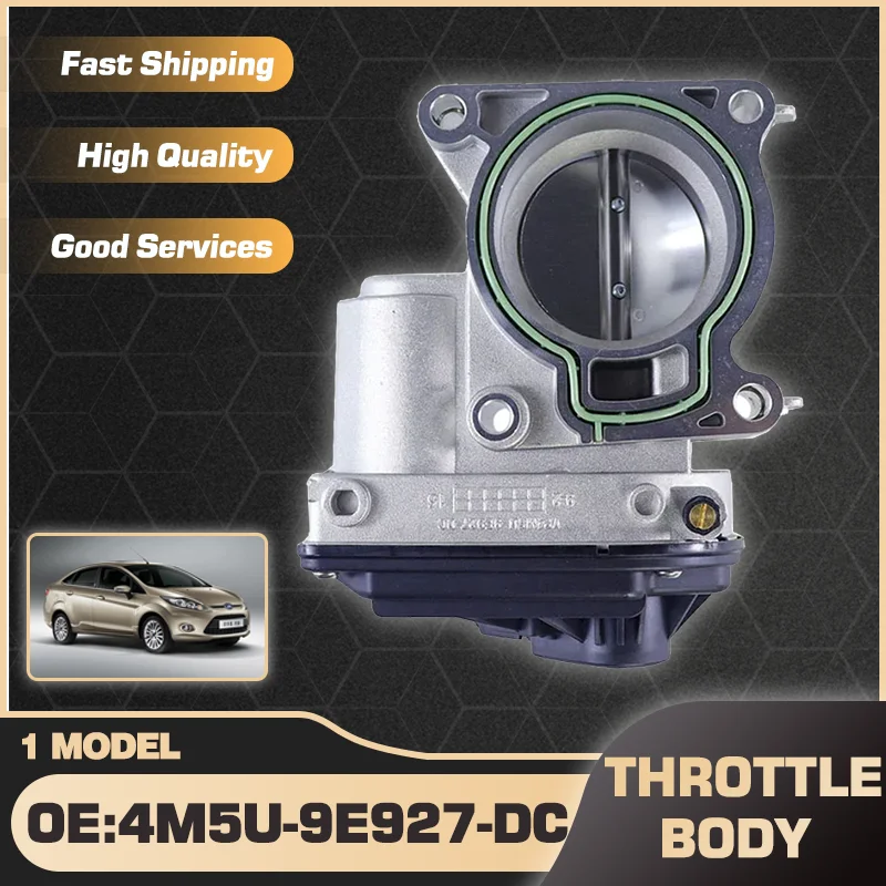 

4M5U-9E927-DC Car Throttle Body Valve Assy For Ford Fiesta 2005 2006 2007 2008 4F9U-9E928-AC 4M5U9E927DC Automobile Accessories