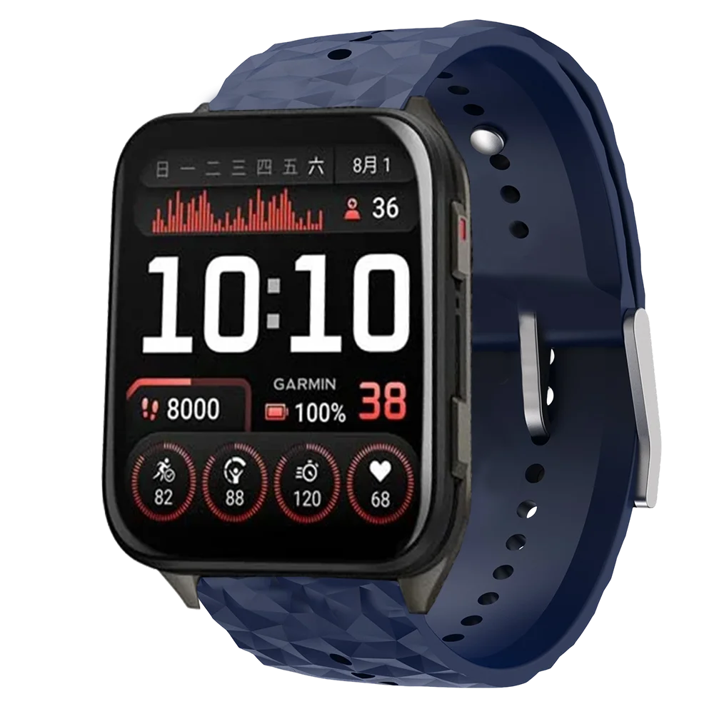 24 مللي متر حزام سيليكون كلاسيكي للغارمين Venu X1 الرياضة SmartWatch الفرقة كوريا أحزمة اكسسوارات مناسبة ل Garmin Venu X1 #4